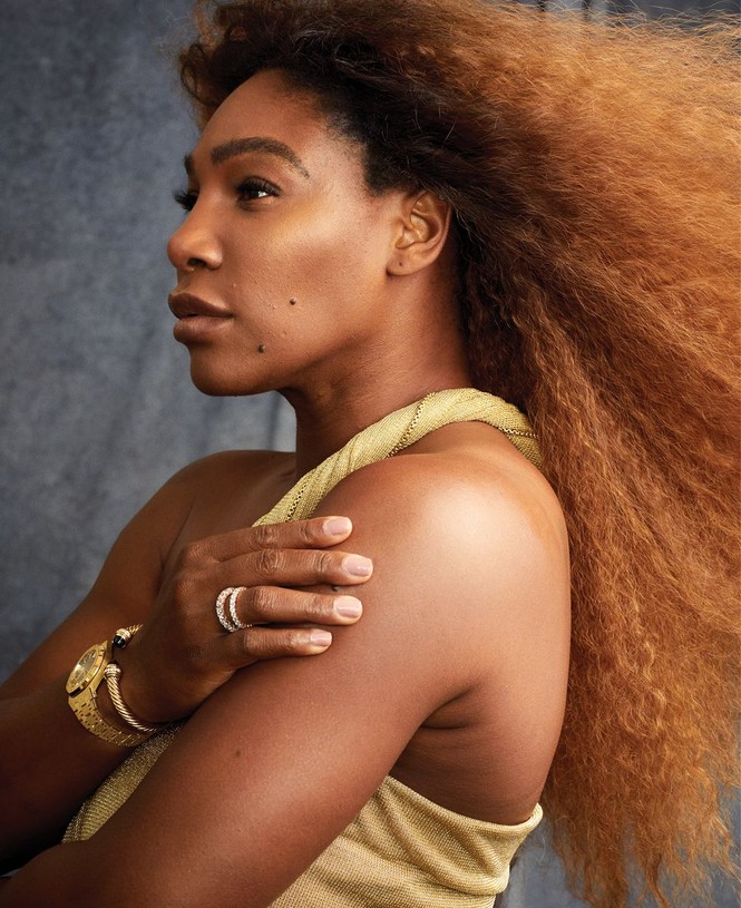 Serena Williams hở bạo trên trang bìa tạp chí danh tiếng - ảnh 5