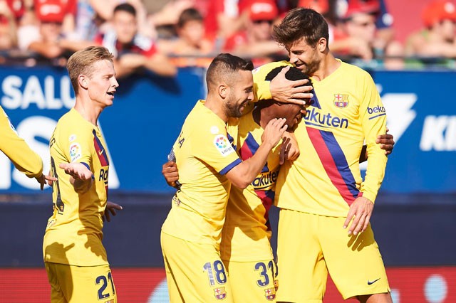 Griezmann mờ nhạt, Barca ‘đánh rơi’ chiến thắng trước Osasuna - ảnh 1