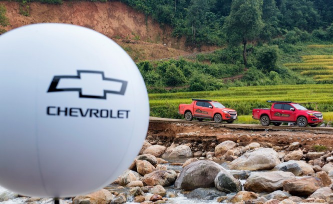 Chinh phục 3 cột mốc biên giới với Chevrolet Colorado 2018 - ảnh 1