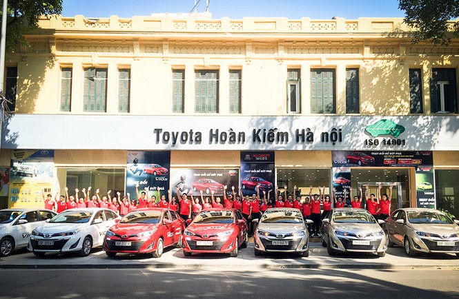 Bất ngờ gặp dàn Toyota Vios trẻ trung trên phố Hà Nội - ảnh 8