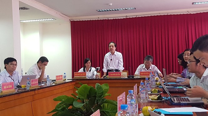 Trà Vinh họp báo thông tin vụ 10.000 công nhân mất việc cận Tết - ảnh 1