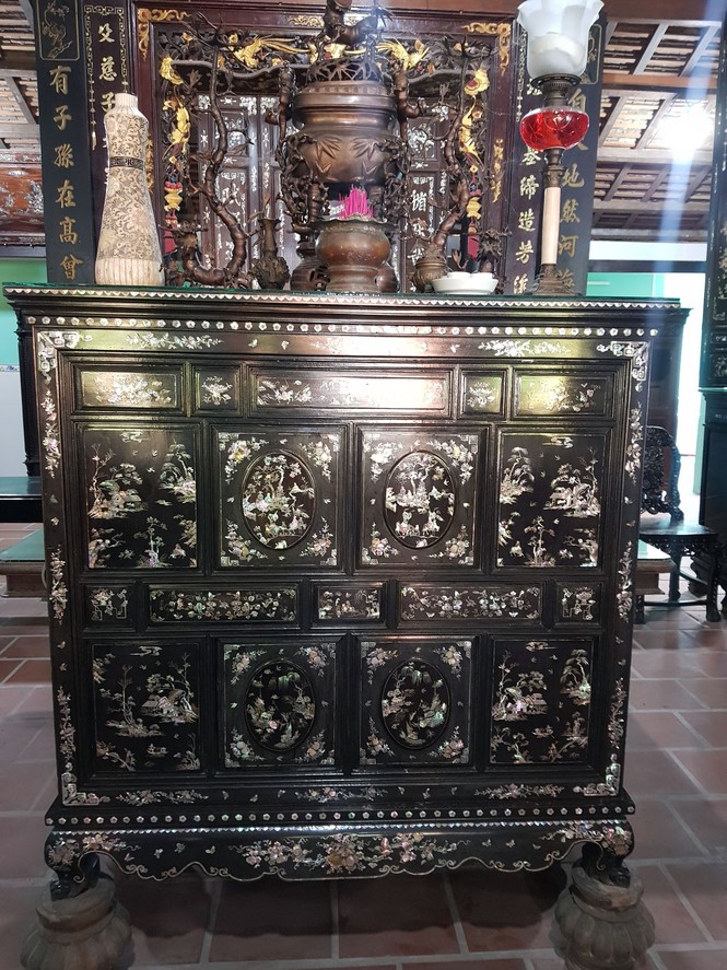 Chiêm ngưỡng chiếc giường cổ có giá bạc tỷ ở Đồng Tháp - ảnh 10
