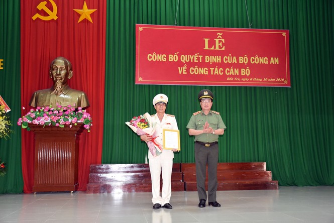 Bến Tre có tân giám đốc Công an - ảnh 1