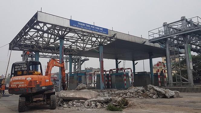Chính thức tháo dỡ BOT Tân Đệ chuyển về đường tránh - ảnh 2