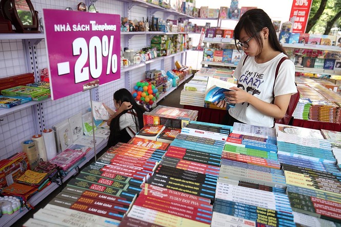 Chen chân tại Hội sách mùa thu 2018 - ảnh 7