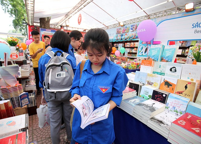 Chen chân tại Hội sách mùa thu 2018 - ảnh 5