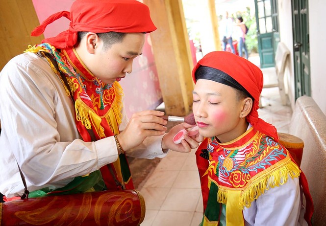 Độc đáo Lễ hội Con đĩ đánh bồng - ảnh 2