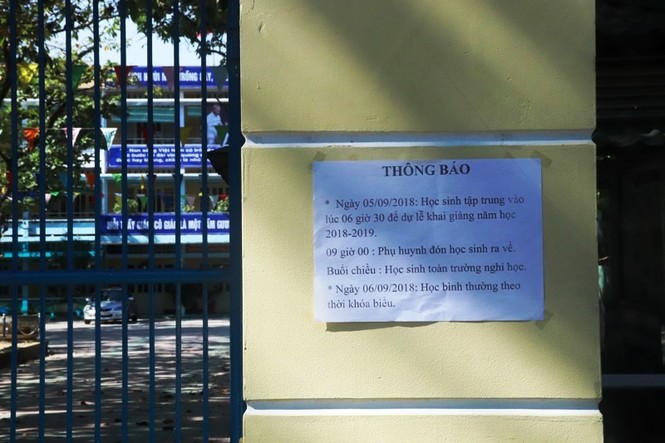 Sau khai giảng, nhiều trường học tại Huế tiếp tục… 'nghỉ hè'? - ảnh 5