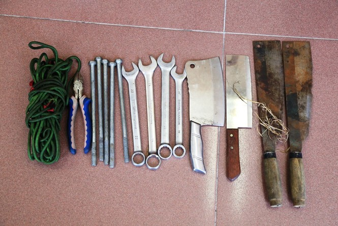 Bắt 4 đối tượng trộm hơn 1 tấn cáp viễn thông - ảnh 2
