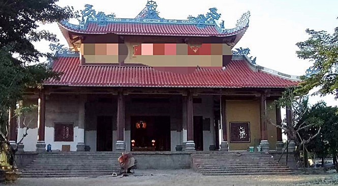 sư trụ trì ở Quảng Nam bị chém trọng thương - ảnh 1