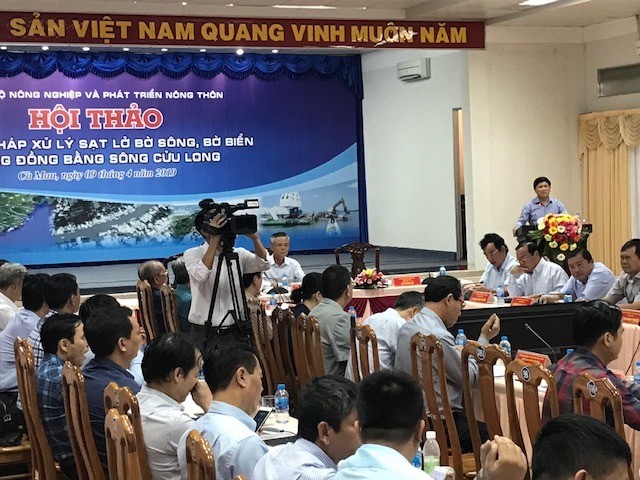 Biến đổi khí hậu làm sạt lở hàng trăm km vùng ĐBSCL - ảnh 1