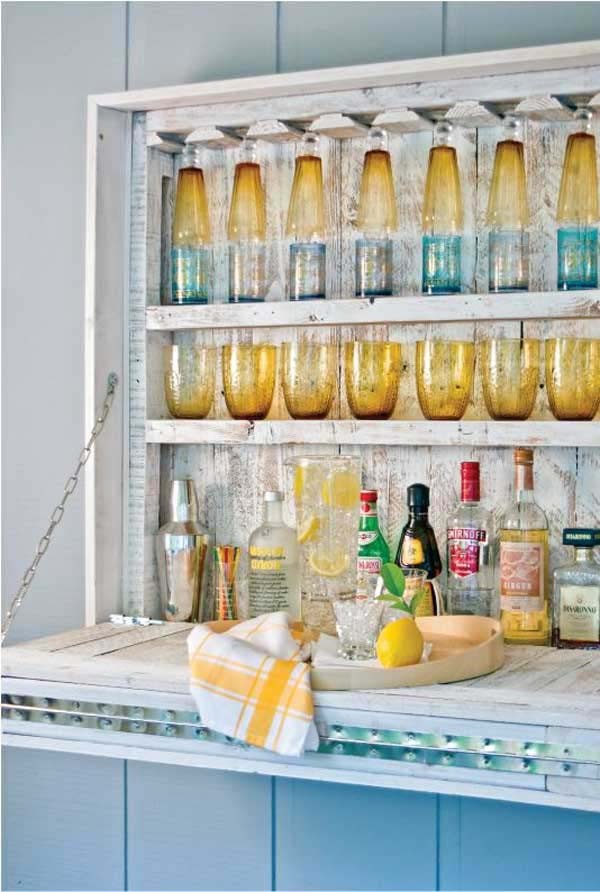 Sáng tạo quầy bar trong nhà cho ngày hè nóng bức - ảnh 8