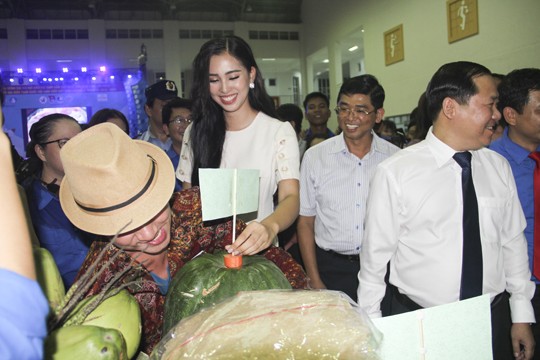 Hoa hậu Việt Nam 2018 đồng hành cùng tuổi trẻ Bình Định - ảnh 5