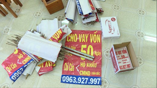 Phá băng nhóm dùng công ty chuyển phát nhanh để cho vay “cắt cổ” - ảnh 3