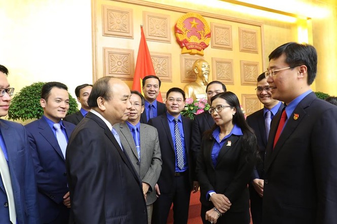 Thủ tướng Nguyễn Xuân Phúc làm việc với T.Ư Đoàn - ảnh 6