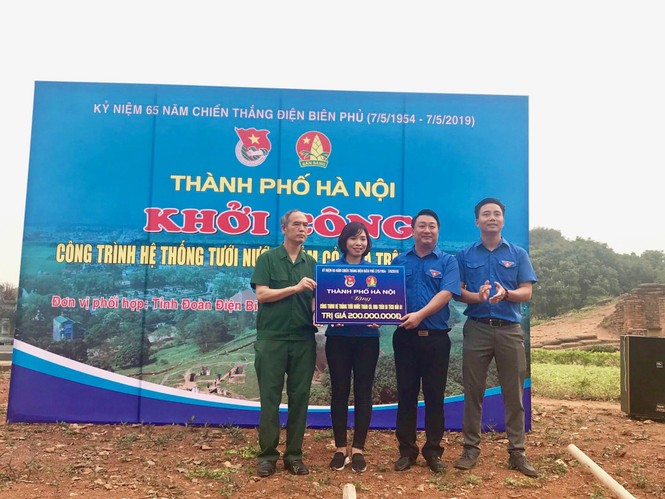 Nhiều việc làm ý nghĩa của tuổi trẻ Thủ đô tại Điện Biên - ảnh 6