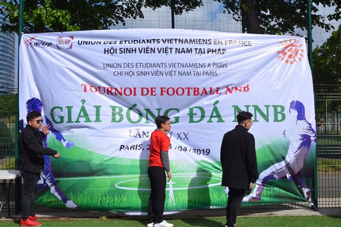 Sôi động giải bóng đá sinh viên Việt Nam tại Pháp - ảnh 1