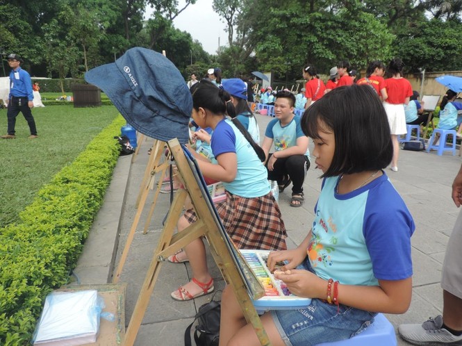 4.000 thiếu nhi tham gia ngày hội Thiếu nhi Thủ đô - ảnh 5