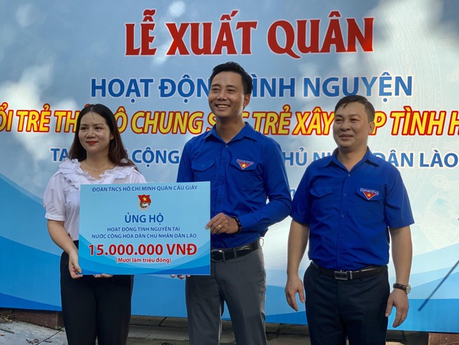Khám bệnh, phát thuốc miễn phí cho 1.000 người dân nước bạn Lào - ảnh 3