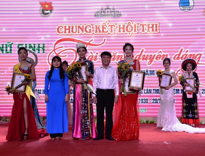 Nhan sắc hoa khôi Nữ sinh tài năng duyên dáng Tuyên Quang 2019 - ảnh 1