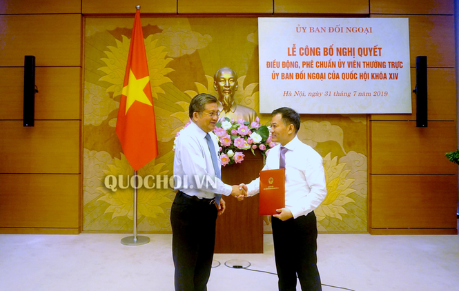 Công bố nhân sự mới của Ủy ban Đối ngoại Quốc hội - ảnh 1