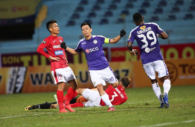 Mở màn V.League bằng 'mưa gôn', Hà Nội FC thị uy sức mạnh - ảnh 1