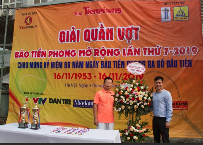 Tưng bừng khởi tranh giải Quần vợt báo Tiền Phong mở rộng 2019 - ảnh 1