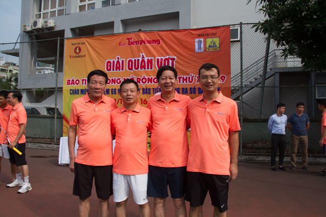 Tưng bừng khởi tranh giải Quần vợt báo Tiền Phong mở rộng 2019 - ảnh 7