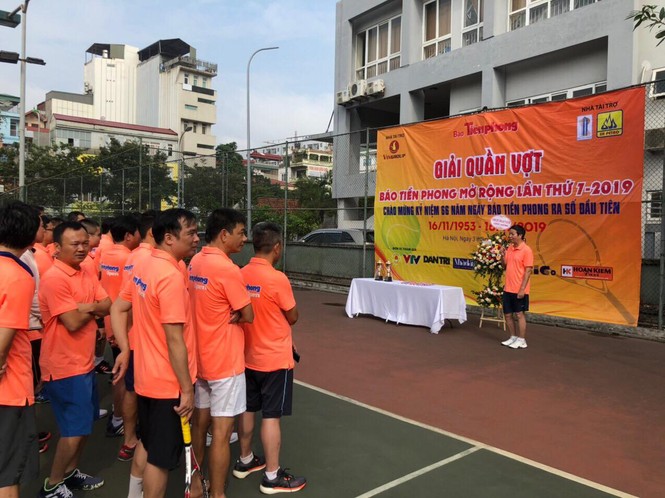 Tưng bừng khởi tranh giải Quần vợt báo Tiền Phong mở rộng 2019 - ảnh 3