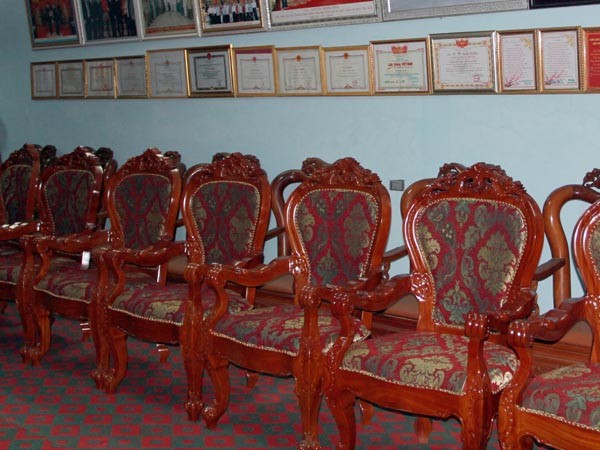 CẬN CẢNH: Phòng làm việc 'hoành tráng' của trùm xã hội đen Hưng 'sóc' - ảnh 1