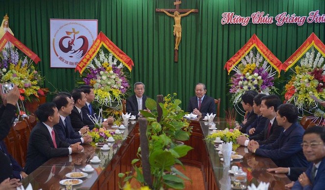 Phó Thủ tướng Trương Hoà Bình chúc mừng Giáng sinh tại Phát Diệm - ảnh 4