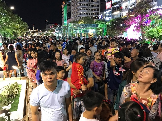 Khai mạc đường hoa Nguyễn Huệ: Mong ước một năm sung túc - ảnh 2