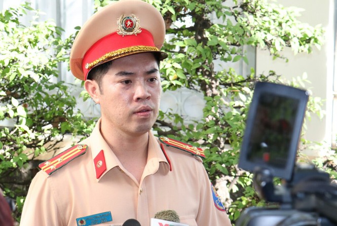 Trưởng phòng CSGT xin lỗi người dân vì cấp dưới quên nói cảm ơn - ảnh 1