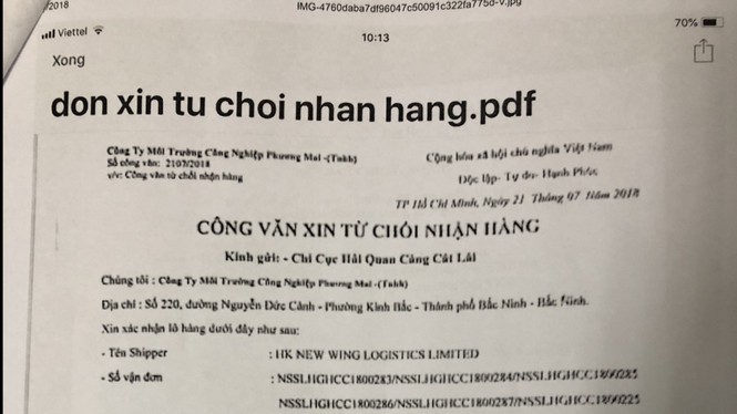 Hơn 2.000 container phế liệu vô chủ ‘ăn vạ’ ở cảng Cát Lái - ảnh 2