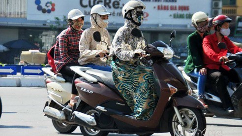 Dân Hà Nội chi tiền triệu sắm đồ ‘ninja đường phố’ chống nắng - ảnh 2