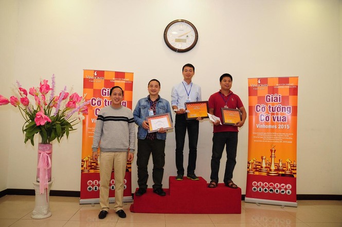 Hàng trăm kỳ thủ tranh tài sôi nổi tại 'Giải Cờ tướng – Cờ vua Vinhomes 2015' - ảnh 4