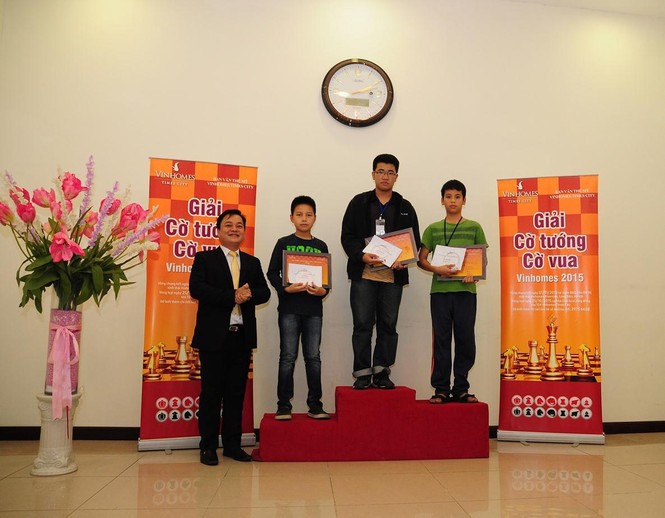 Hàng trăm kỳ thủ tranh tài sôi nổi tại 'Giải Cờ tướng – Cờ vua Vinhomes 2015' - ảnh 5