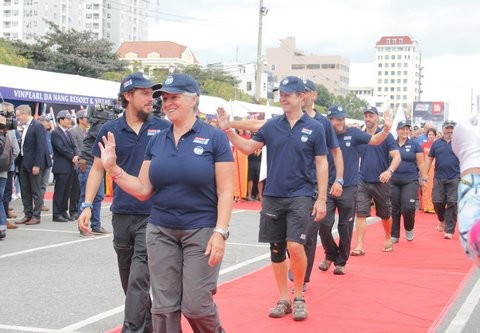 Đoàn thuyền Vòng quanh thế giới Clipper Race rời Đà Nẵng - ảnh 3