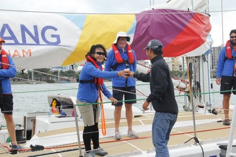 Đoàn thuyền Vòng quanh thế giới Clipper Race rời Đà Nẵng - ảnh 8