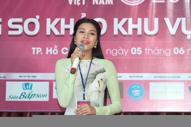 Thí sinh HHVN chia sẻ kinh nghiệm giảm cân bằng... táo và cà chua - ảnh 3