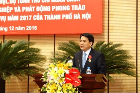 Chủ tịch Hà Nội Nguyễn Đức Chung nhận Huân chương Lao động hạng Nhất - ảnh 1