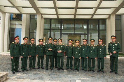 Trung tướng Phan Văn Giang làm việc với Trung tâm hành động bom mìn quốc gia - ảnh 1