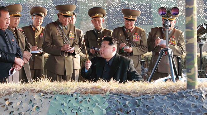 Ông Kim Jong-un gọi vũ khí hạt nhân là 'thanh kiếm của công lý' - ảnh 1