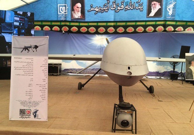 Bị chọc tức, Iran khoe chiến tích bắn hạ máy bay không người lái Mỹ - ảnh 6