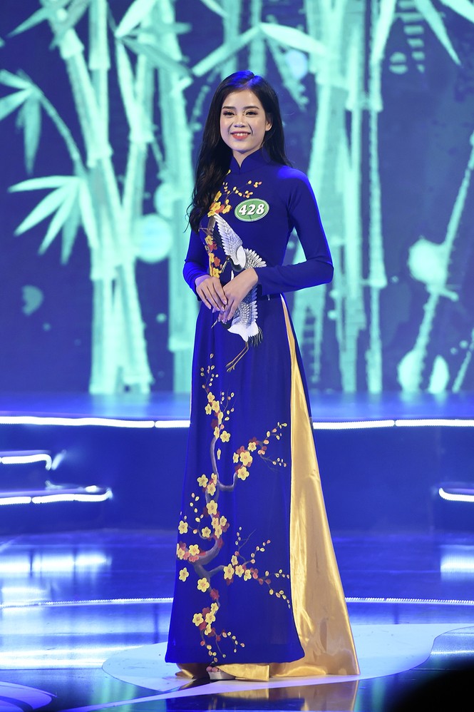 Màn trình diễn áo dài thướt tha tại chung kết “Người đẹp xứ Trà” 2017 - ảnh 15