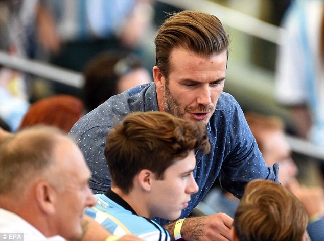 Beckham chụp ảnh cùng Pele ở trận chung kết World Cup - ảnh 2