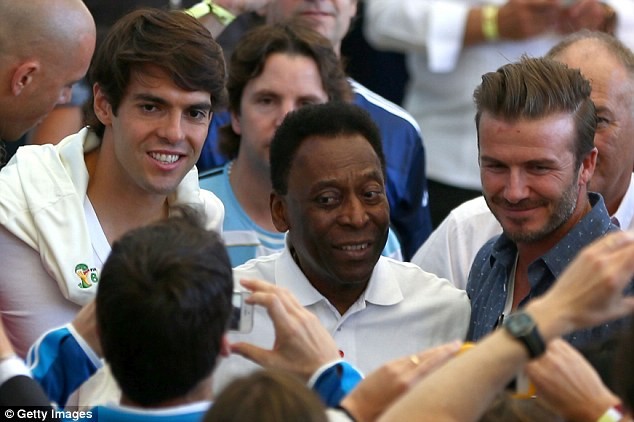 Beckham chụp ảnh cùng Pele ở trận chung kết World Cup - ảnh 3