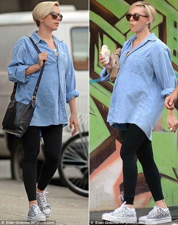 “Cô đào” Scarlett Johansson sinh con đầu lòng - ảnh 1