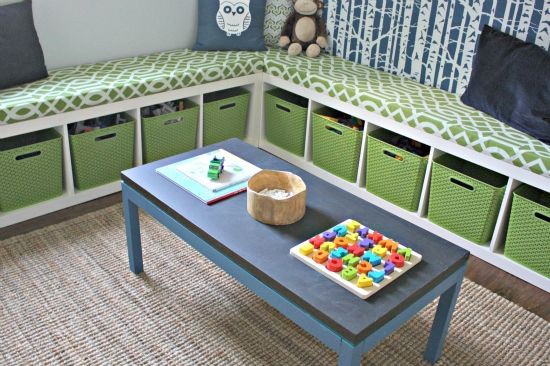 Bảy ý tưởng cất trữ đồ độc đáo trong phòng trẻ - ảnh 2