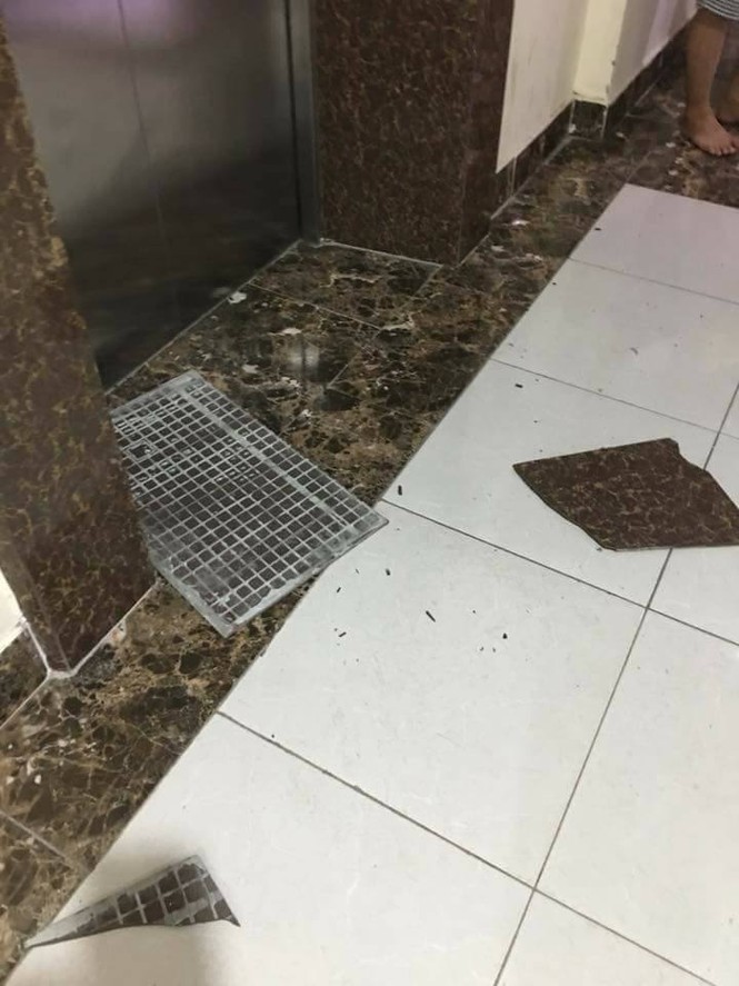 Hãi hùng gạch chung cư rơi trúng đầu hai bé trai - ảnh 3
